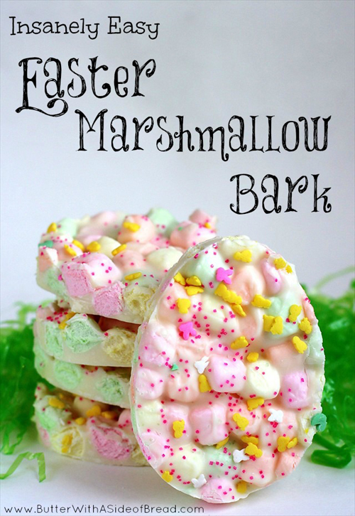 Stupid easy marshmallow bark FTW!