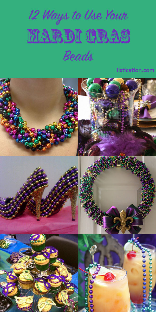 12 ways to use your Mardi Gras beads